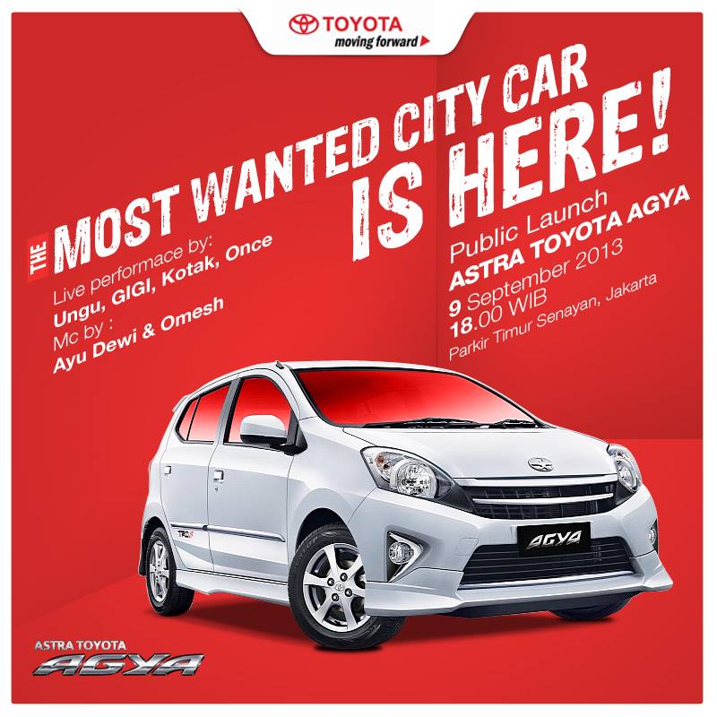 Toyota Agya, Mobil Murah Toyota Indonesia – TOYOTA AGYA